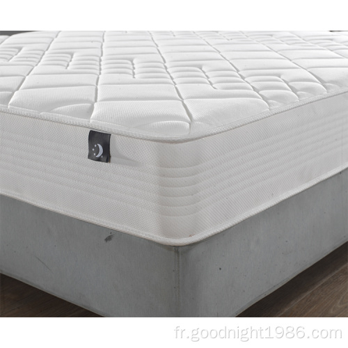 18cm Bonnell Spring Tricoté Tissu Ventes Chaudes Pleine Taille Hybride Sain Gel Mémoire Mousse Matelas